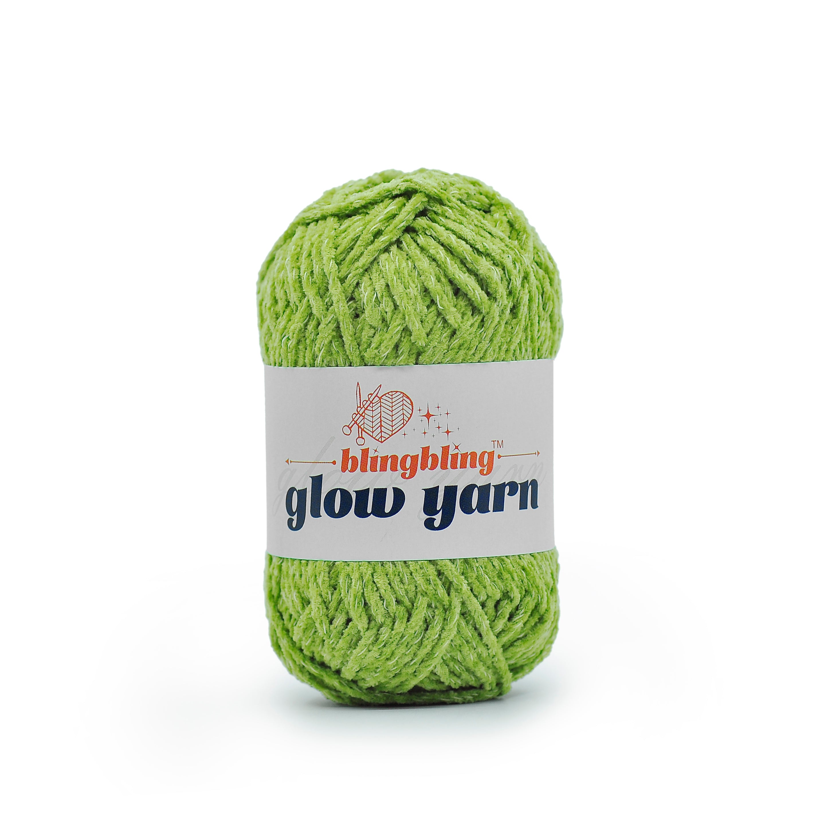 Premium Glow-in-the-Dark Chenille Yarn(41 colors)