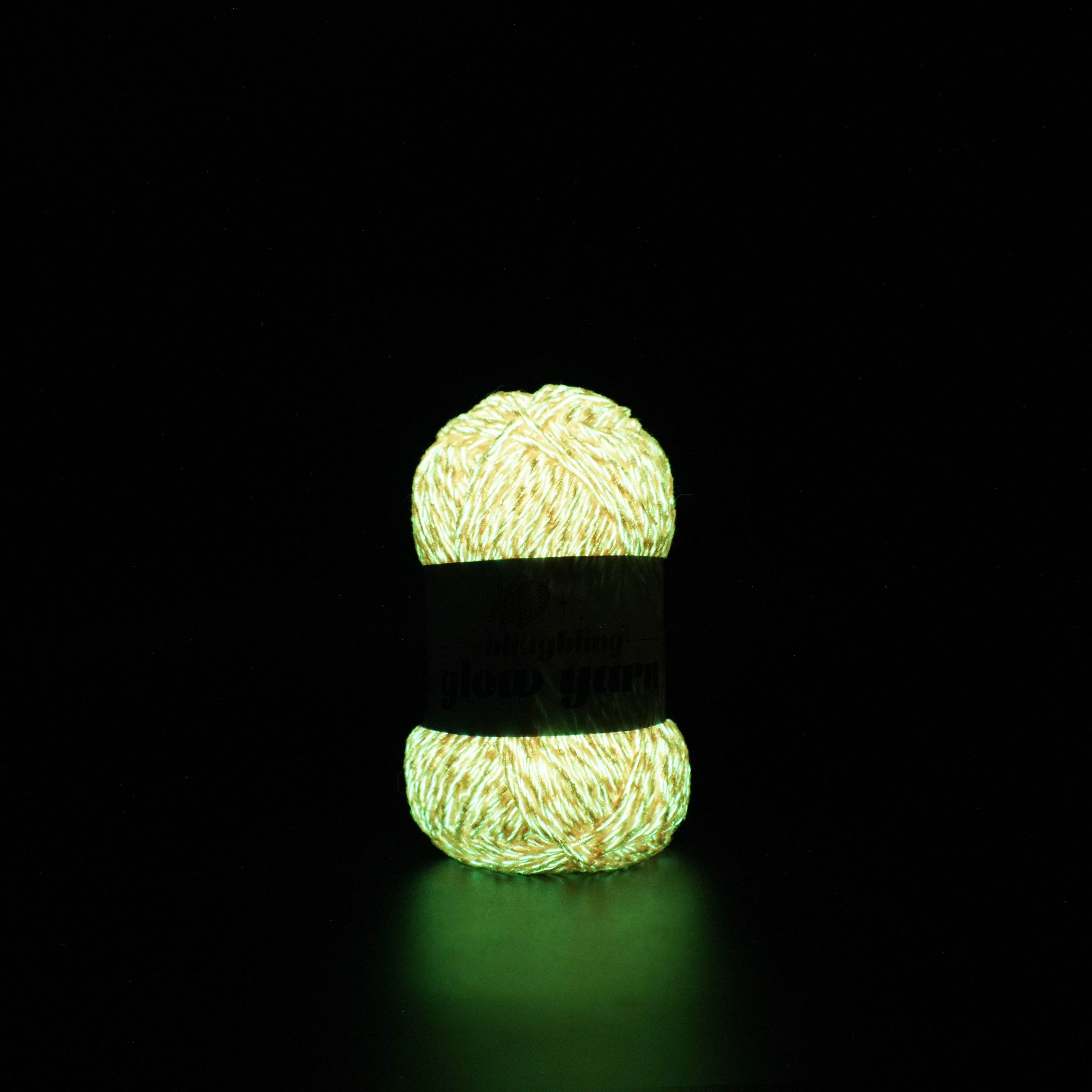 Premium Glow-in-the-Dark Chenille Yarn(41 colors)