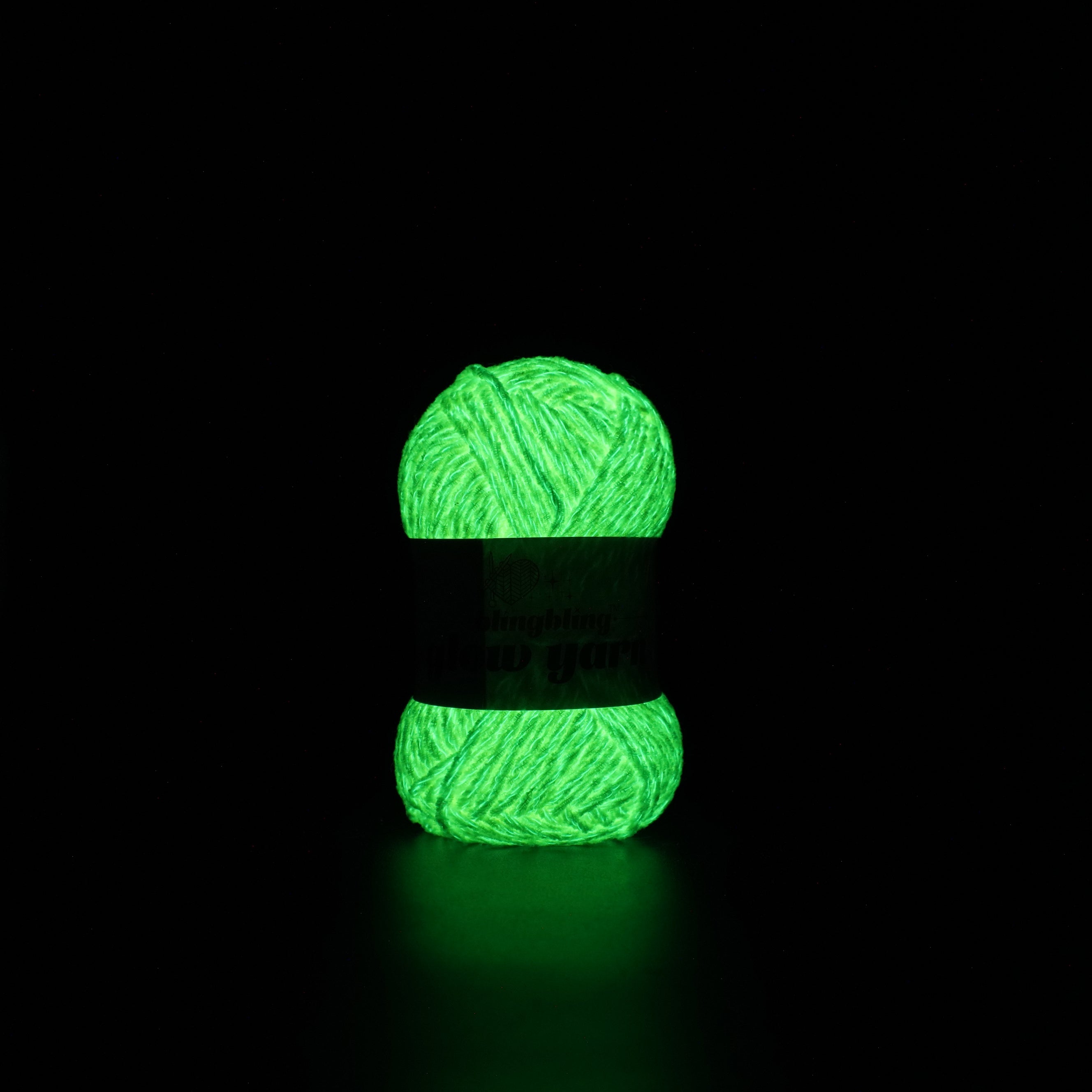 Premium Glow-in-the-Dark Chenille Yarn(41 colors)