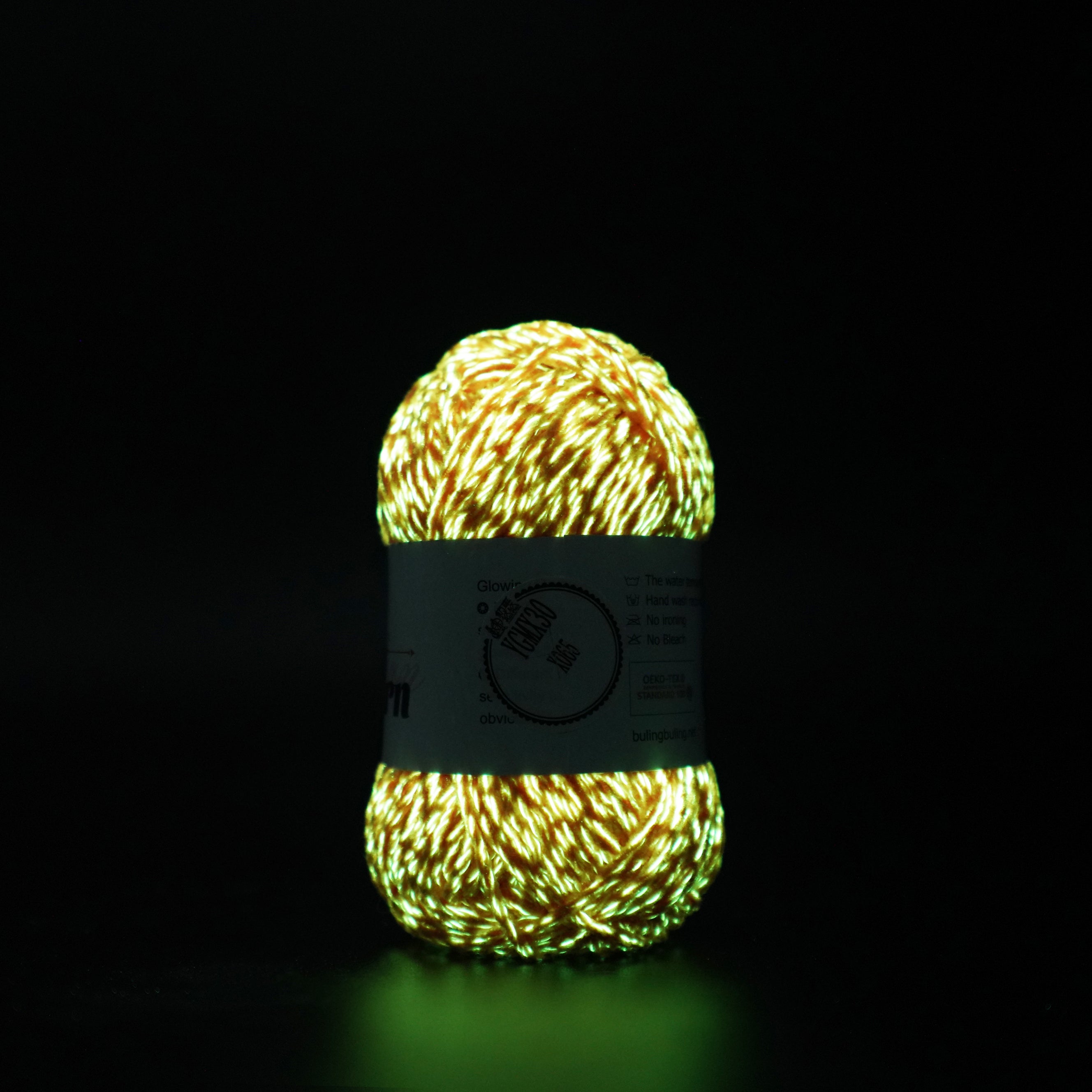 Premium Glow-in-the-Dark Chenille Yarn(41 colors)