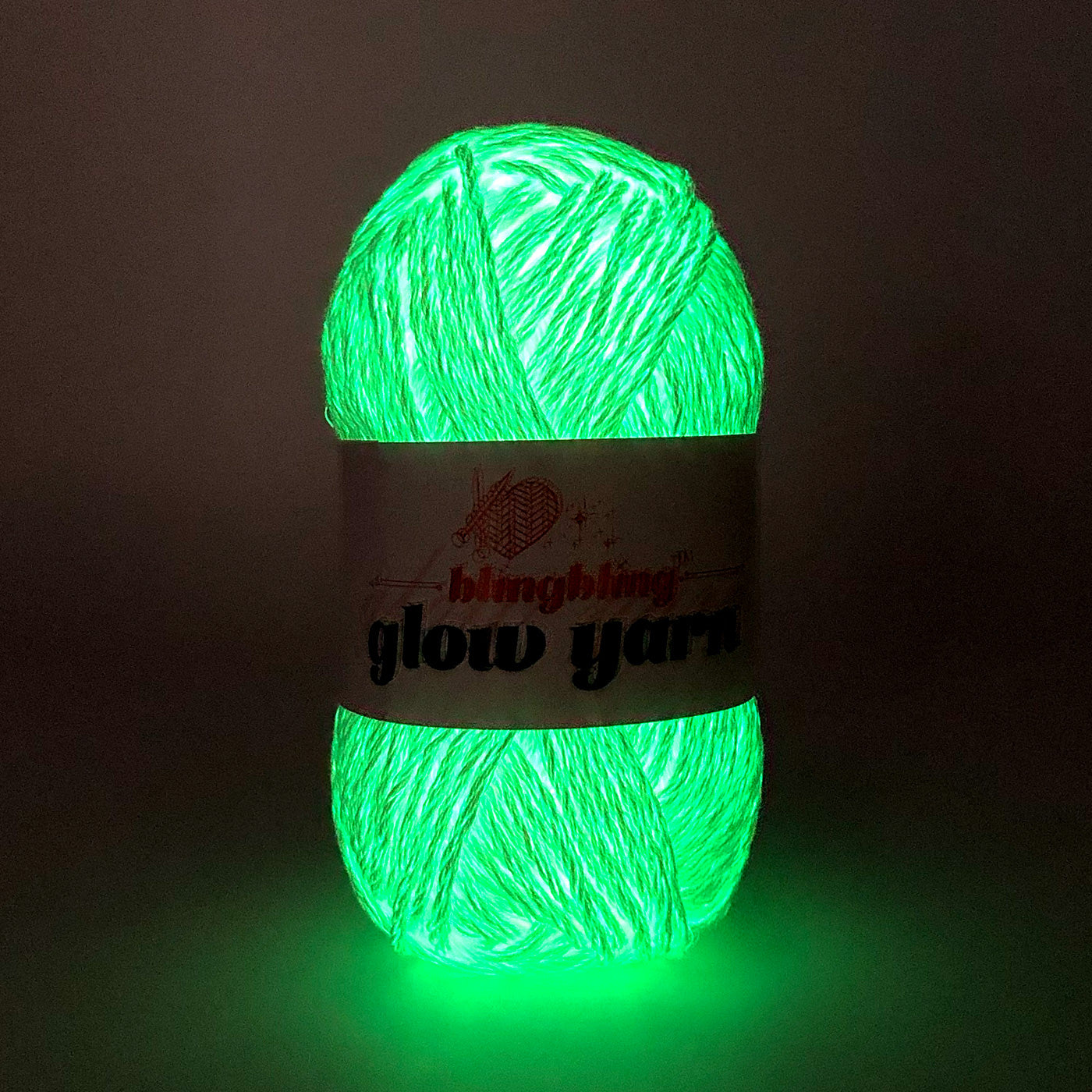 2024 New Premium Glow-in-the-Dark Yarns（5 color package)