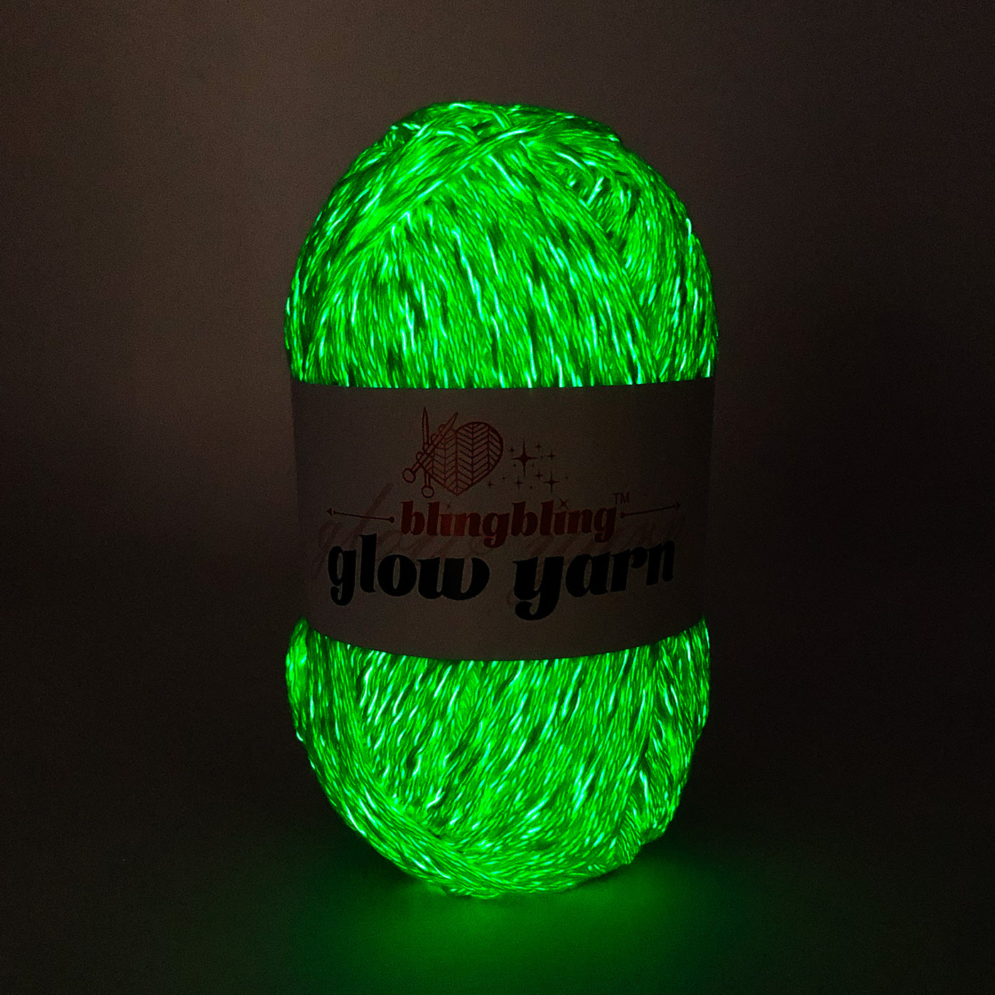 2024 New Premium Glow-in-the-Dark Yarns（5 color package)