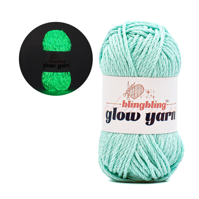 2025 New Style Glow-in-the-dark Cotton Yarn ( 5 Colors）