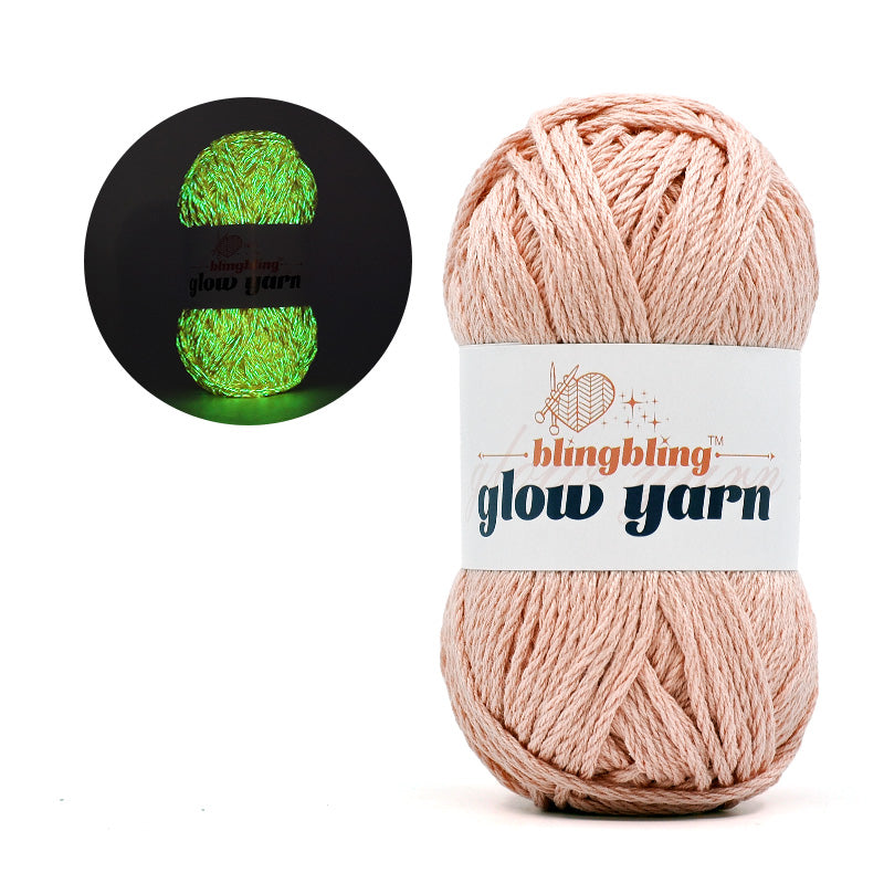 2025 New Style Glow-in-the-dark Cotton Yarn ( 5 Colors）