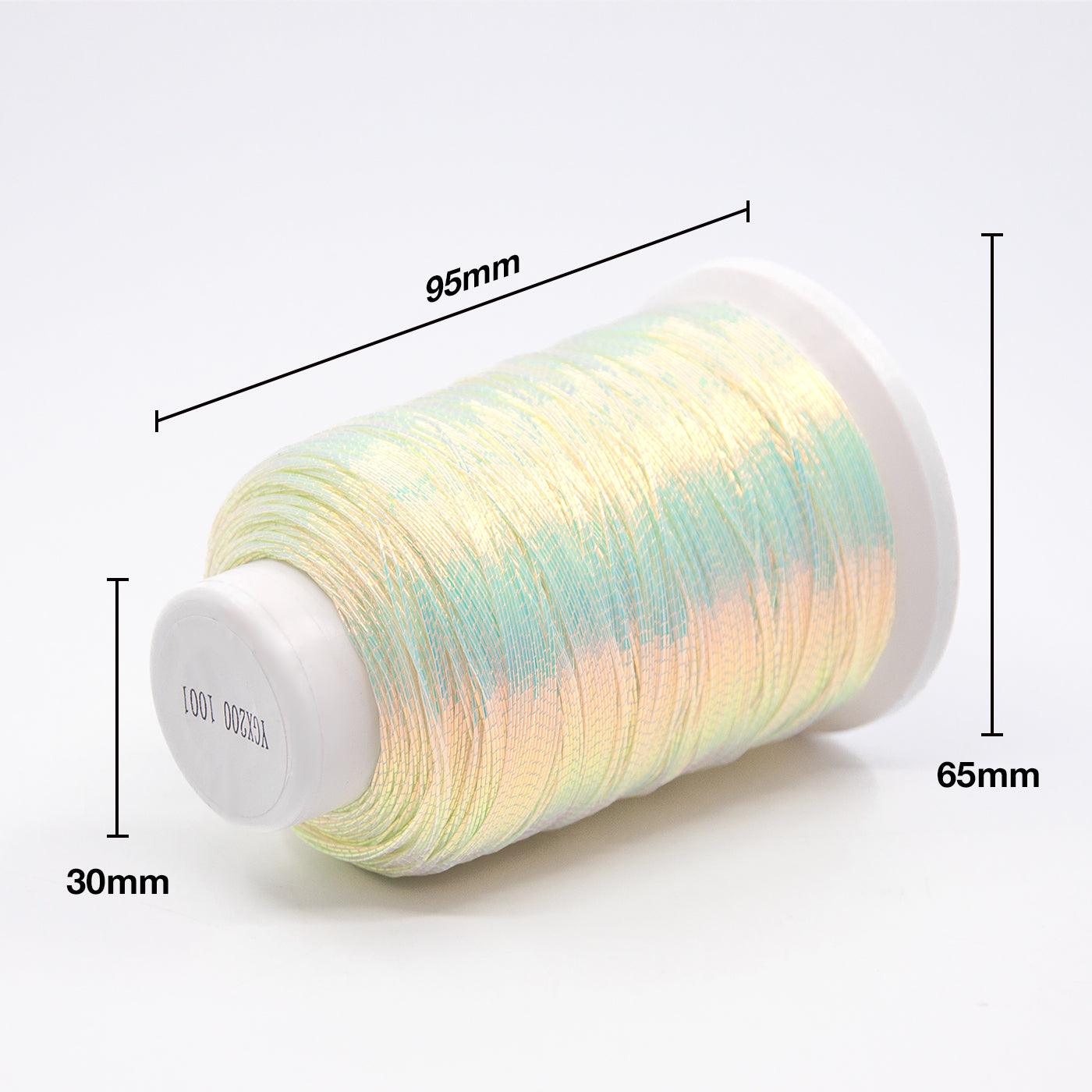 Glow in The Dark Embroidery Machine Sewing Polyester Thread (400M) - BlingBlingYarn